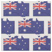 Tissu Plan Drapeau AUSTRALIE (Fermer)