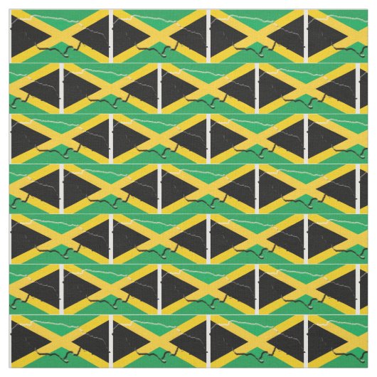 Tissu Plan Drapeau JAMAICA (Échantillon)