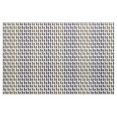 Tissu Plan du DRAPEAU BARBADOS (Yard)