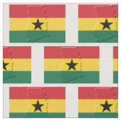 Tissu Plan du DRAPEAU GHANA (Fermer)