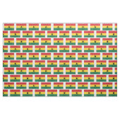 Tissu Plan du DRAPEAU GHANA (Fat Quarter)