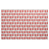 Tissu Plan du DRAPEAU Patriotique CANADA (Fat Quarter)