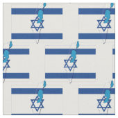 Tissu Plan du DRAPEAU Patriotique ISRAËL (Fermer)