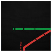 Tissu Plan du métro de la ville (Échantillon)