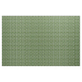 Tissu Plan motif du panier de tissage vert de forêt (Fat Quarter)