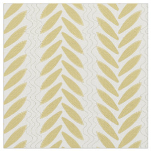 Tissu Planche de surf vintage et Motif blanc beige
