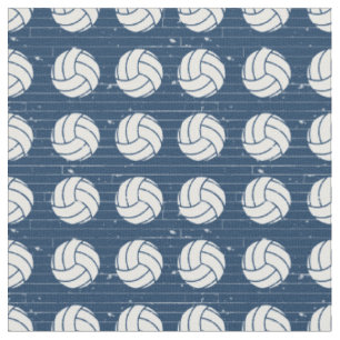 Tissu Plancher en bois de la Navy Blue Volleyball