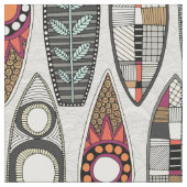 Tissu planches de surf blanches (Fermer)