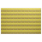 Tissu Planètes de l'âge de l'espace rétro Étoiles ocre J (Yard)