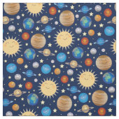 Tissu Planètes de l'espace extra-atmosphérique Système s (Échantillon)