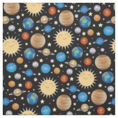 Tissu Planètes de l'espace extra-atmosphérique Système s (Échantillon)