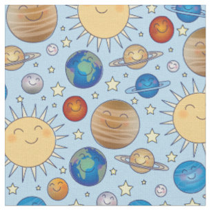 Tissu Planètes spatiales Système solaire