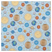 Tissu Planètes spatiales Système solaire (Échantillon)
