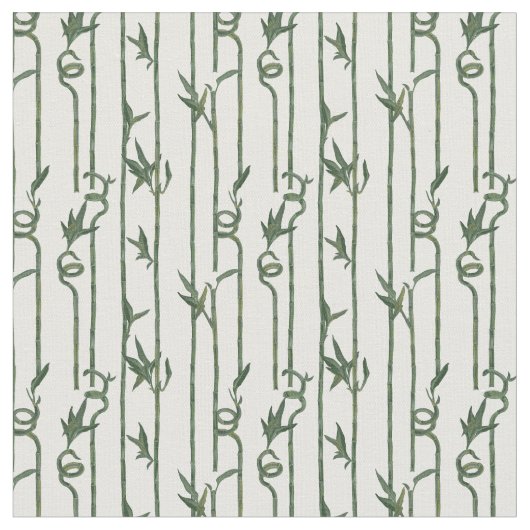 Tissu plante de forêt de bambou (Fermer)