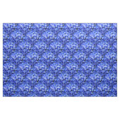 Tissu plante de l'motif de l'hydrangée bleue (Fat Quarter)