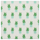 Tissu Plante de serpent Sansevieria Pot Imprimer (Échantillon)