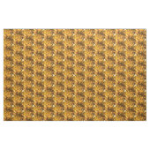 Tissu Plantes de glace jaune (Yard)