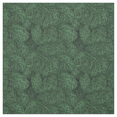 Tissu Plantes tropicaux en tache (Échantillon)