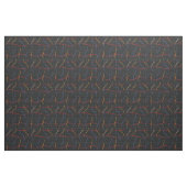 Tissu Plaque et points de peinture rétro (Fat Quarter)