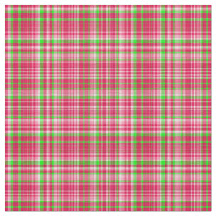 Tissu plaqué-néon vert et rose 13