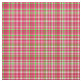 Tissu plaqué-néon vert et rose 13 (Échantillon)