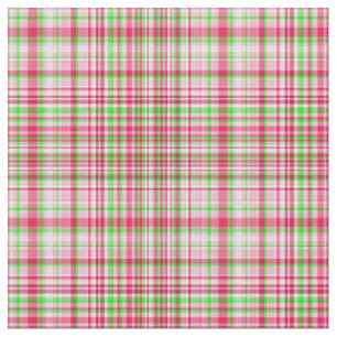 Tissu plaqué-néon vert et rose 23