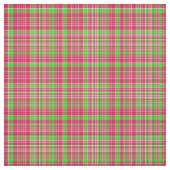 Tissu plaqué-néon vert et rose 25 (Échantillon)