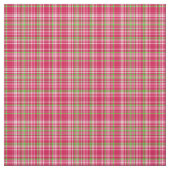 Tissu plaqué-néon vert et rose 42 (Échantillon)