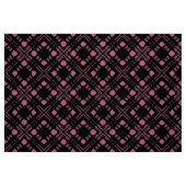 Tissu Plaque noire et rose (Fat Quarter)