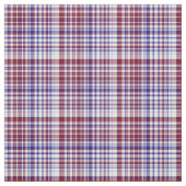 Tissu plaqué - Rouge blanc et bleu 23 (Échantillon)