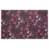 Tissu Plat de peinture rose et violet amusant (Fat Quarter)