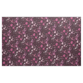 Tissu Plat de peinture rose et violet amusant (Yard)