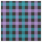 Tissu Plat violet, Turquoise et noir (fermé)
