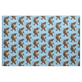 Tissu platypus à bec de canard (Fat Quarter)