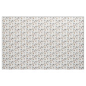 Tissu Playground Cavalier CKCS Espagnols blanc (Yard)