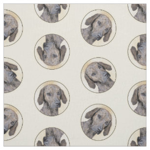 Tissu Plott Hound Peinture Brindle Cute Original Chien A