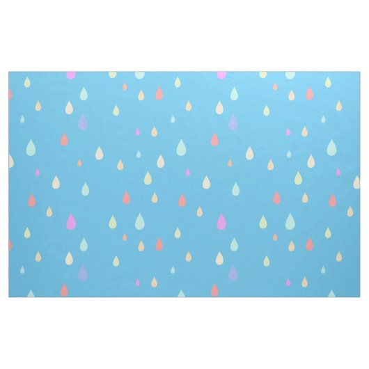 Tissu Pluie colorée (Fat Quarter)