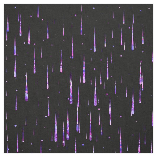 Tissu Pluie de météore - pourpre (Échantillon)