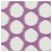 Tissu Plum Asian Moods Ikat Points (Fermer)