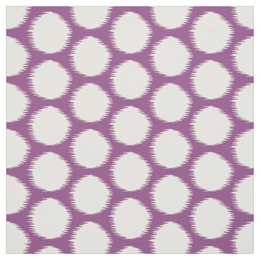 Tissu Plum Asian Moods Ikat Points (Échantillon)