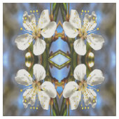 Tissu Plum Blossom Art Botanique (Échantillon)