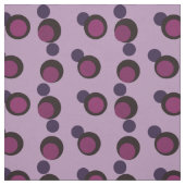 Tissu Plum Eclipse - Luxe Mid-Century Circles (Échantillon)