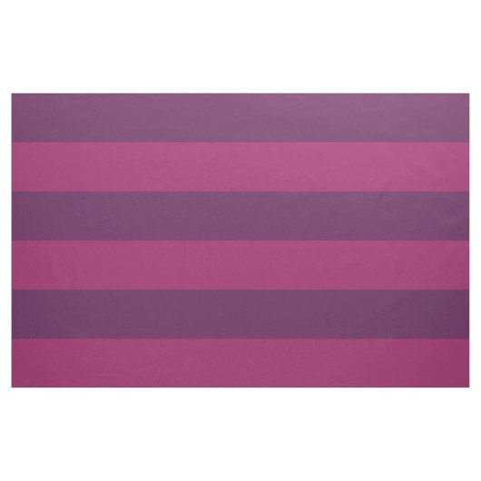Tissu Plum et Berry Purple Grandes rayures Grande échell (Yard)