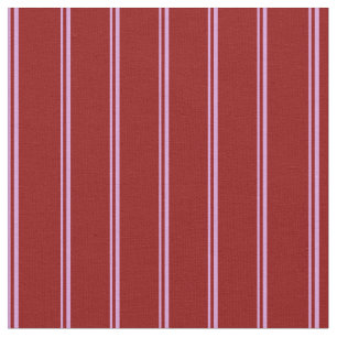 Tissu Plum et rouge foncé Motif des rayures