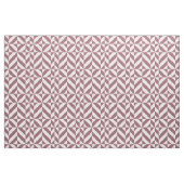 Tissu Plum Geometric Deco Cube Pattern (Fat Quarter)