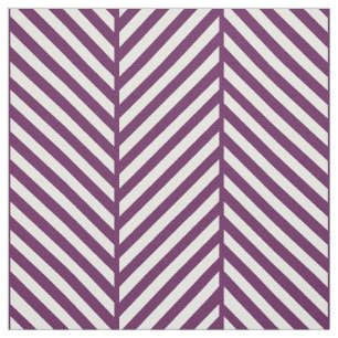 Tissu Plum Purge Herringbone Grande échelle