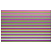 Tissu Plum, Violet, Orange, Vert foncé & Blancs (Fat Quarter)