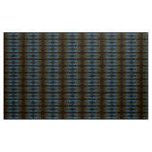 Tissu Plumes bleues Gris (Yard)