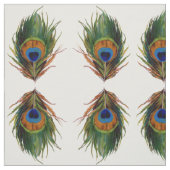 Tissu Plumes de paon (Échantillon)