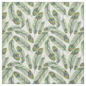 Tissu Plumes de paon (Échantillon)